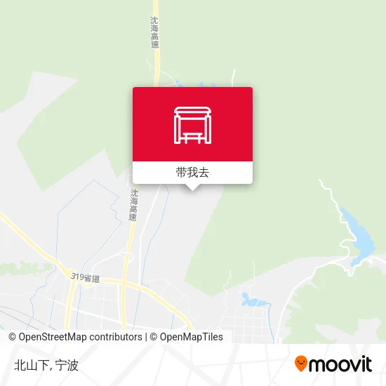 北山下地图