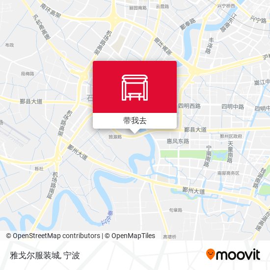 雅戈尔服装城地图