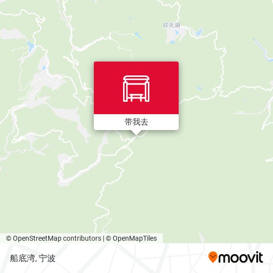 船底湾地图