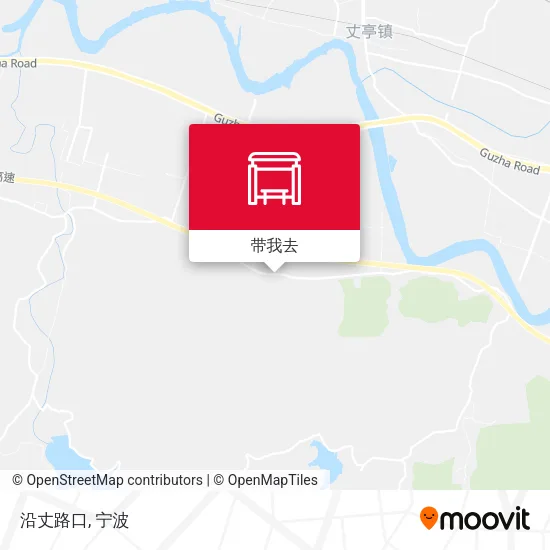 沿丈路口地图