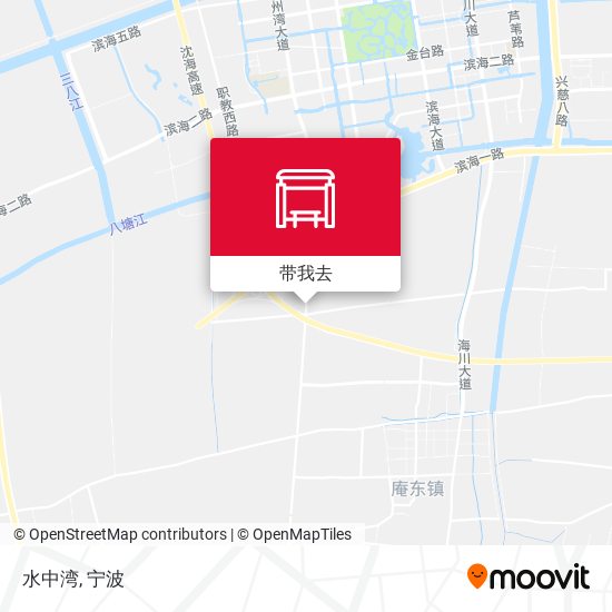 水中湾地图