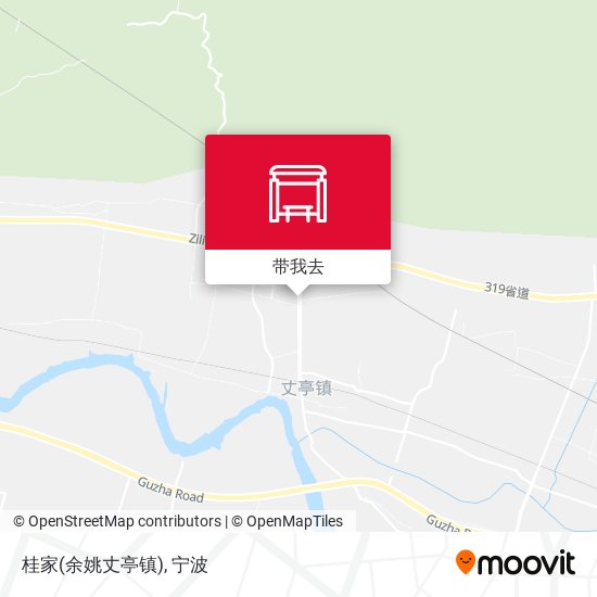 桂家(余姚丈亭镇)地图