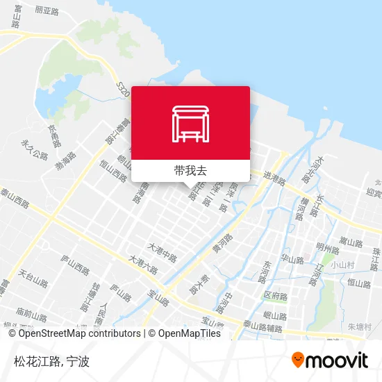 松花江路地图