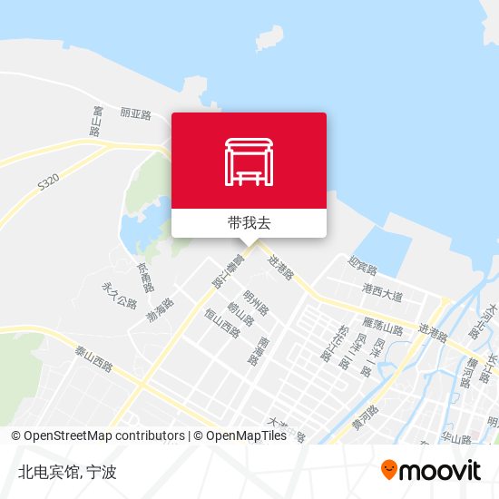 北电宾馆地图