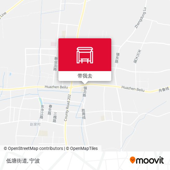 低塘街道地图