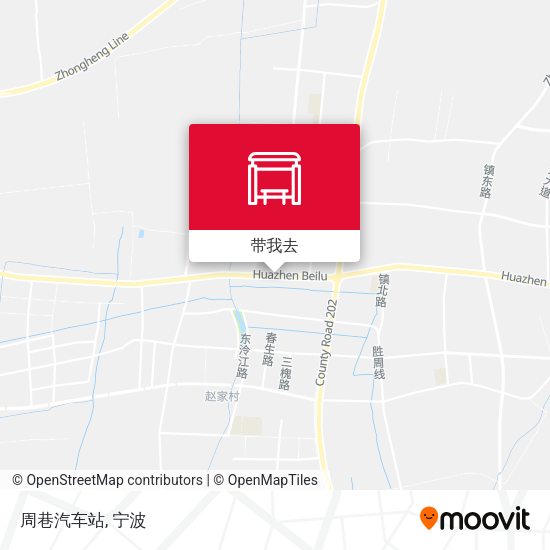 周巷汽车站地图