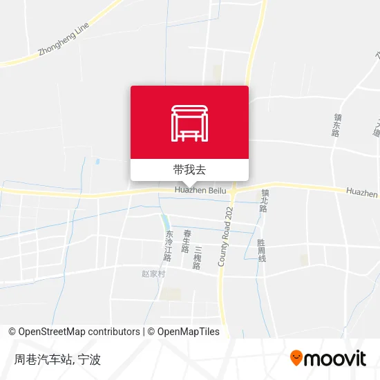 周巷汽车站地图