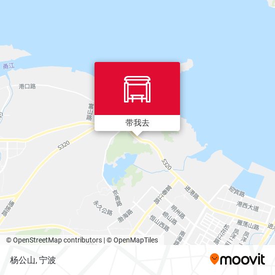 杨公山地图