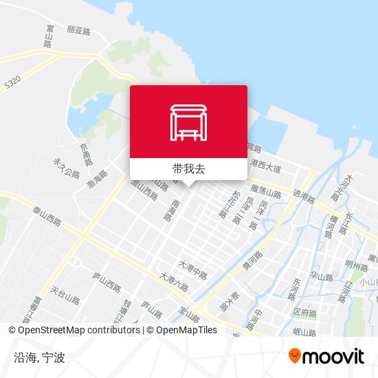 沿海地图