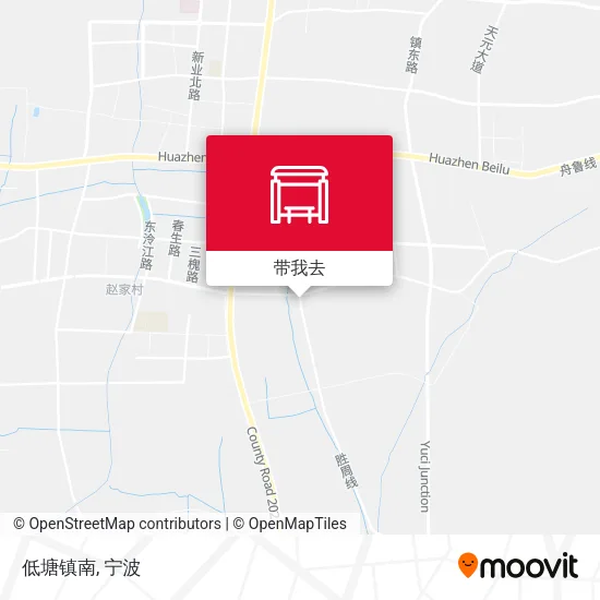 低塘镇南地图