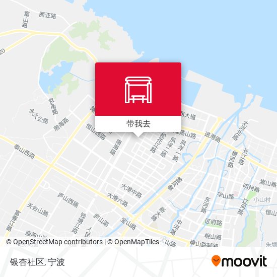银杏社区地图