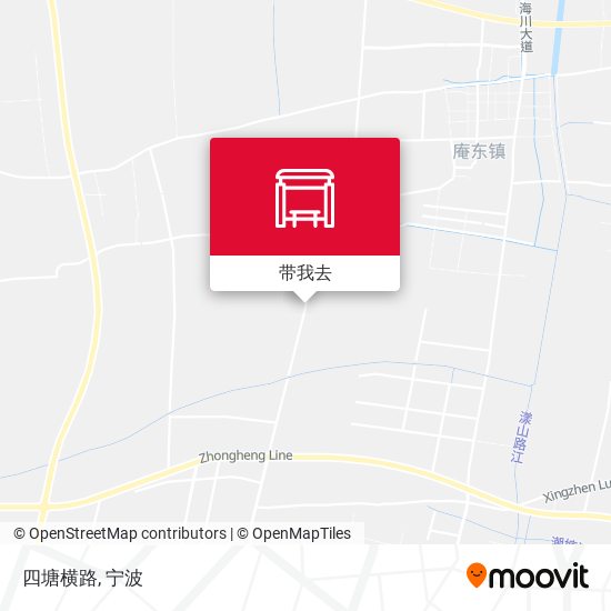 四塘横路地图