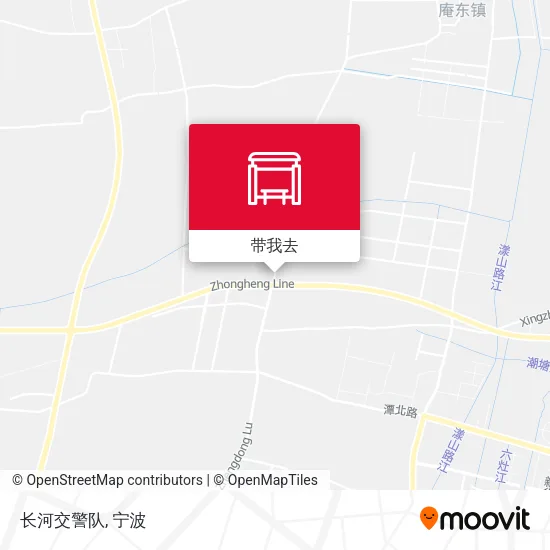 长河交警队地图