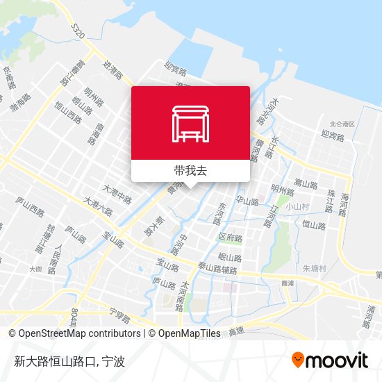 新大路恒山路口地图