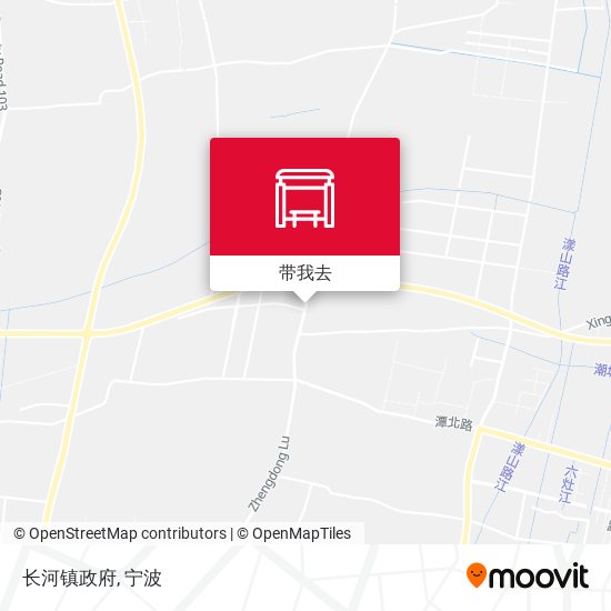 长河镇政府地图