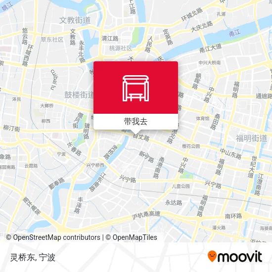 灵桥东地图