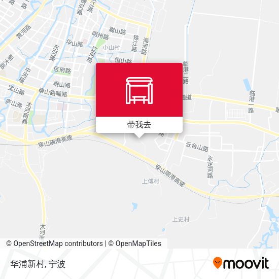 华浦新村地图