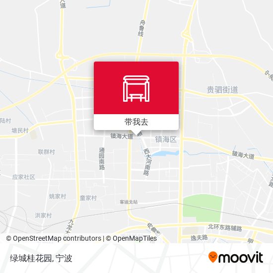 绿城桂花园地图