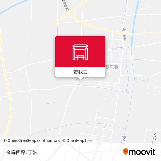 余庵西路地图