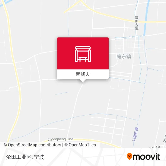 沧田工业区地图