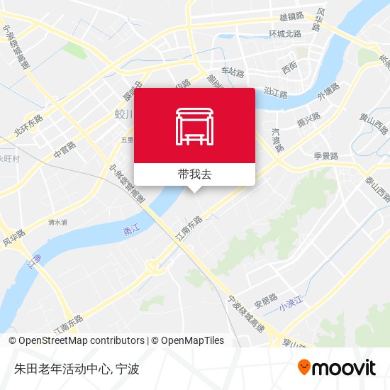 朱田老年活动中心地图