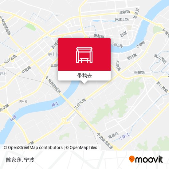 陈家蓬地图