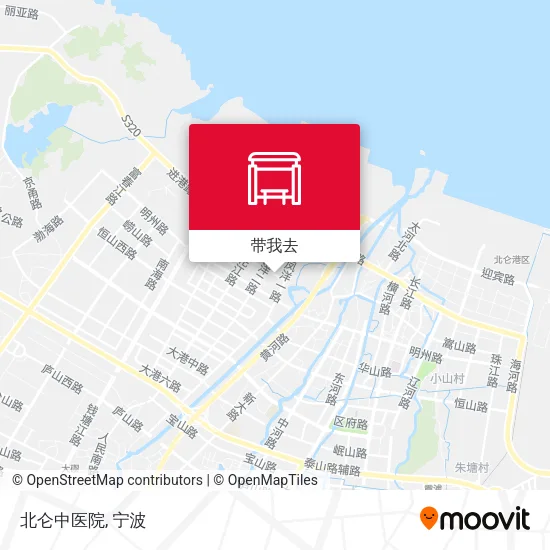 北仑中医院地图
