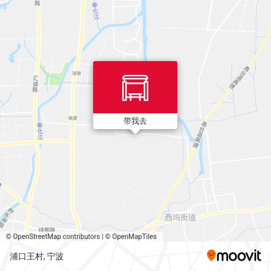 浦口王村地图