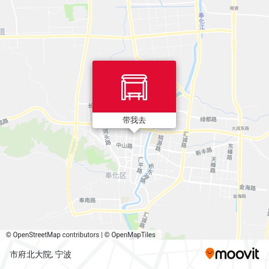 市府北大院地图