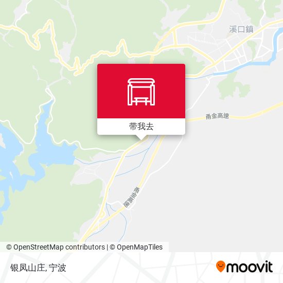 银凤山庄地图