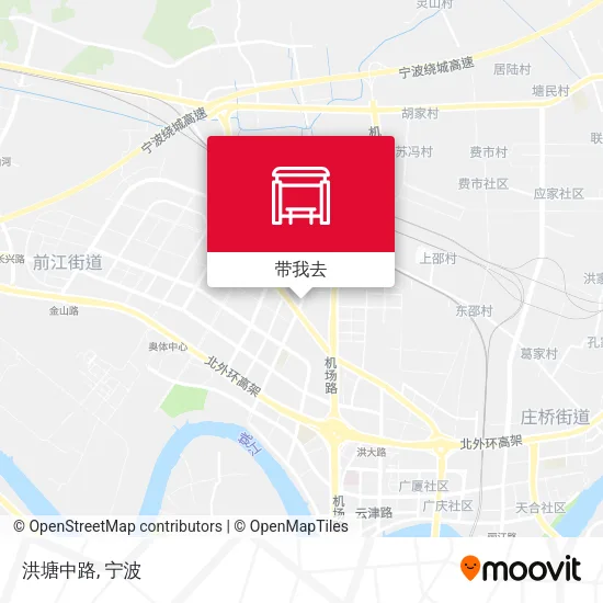 洪塘中路地图