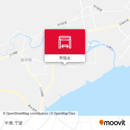 中塘地图