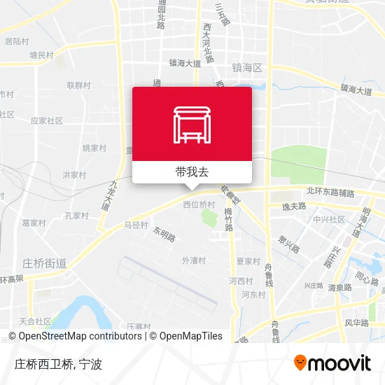 庄桥西卫桥地图