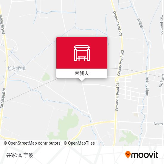谷家堰地图