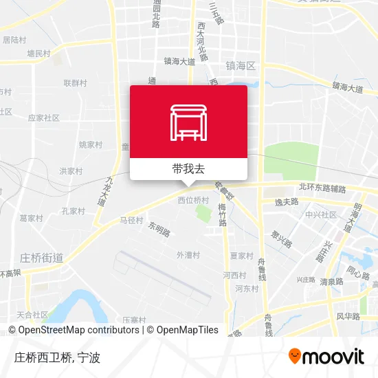 庄桥西卫桥地图