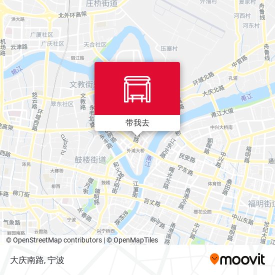 大庆南路地图