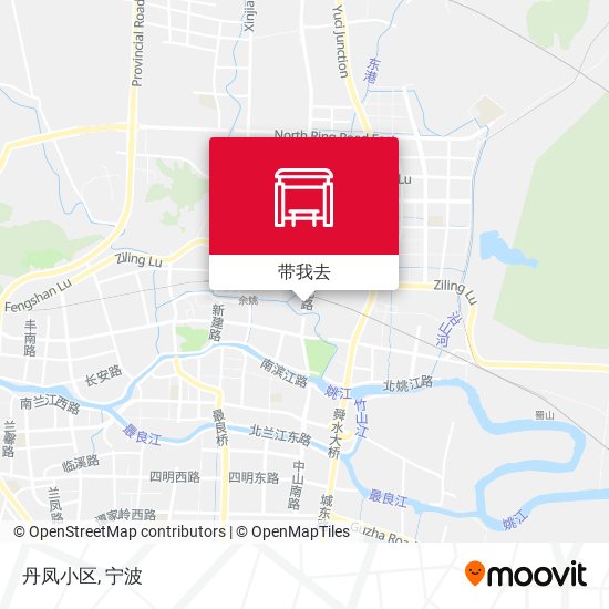 丹凤小区地图