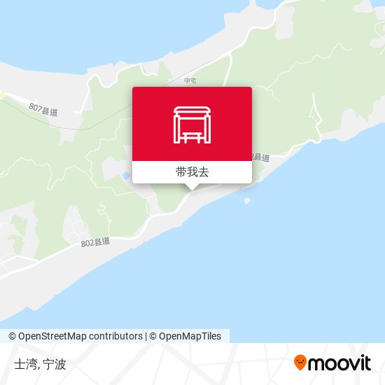 士湾地图