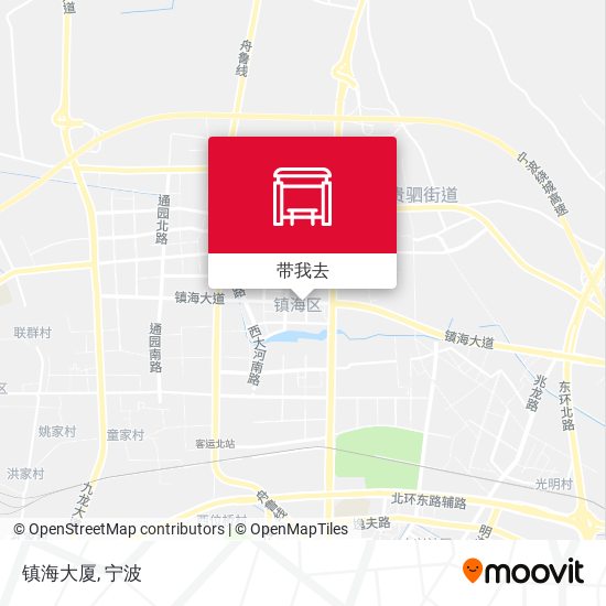 镇海大厦地图