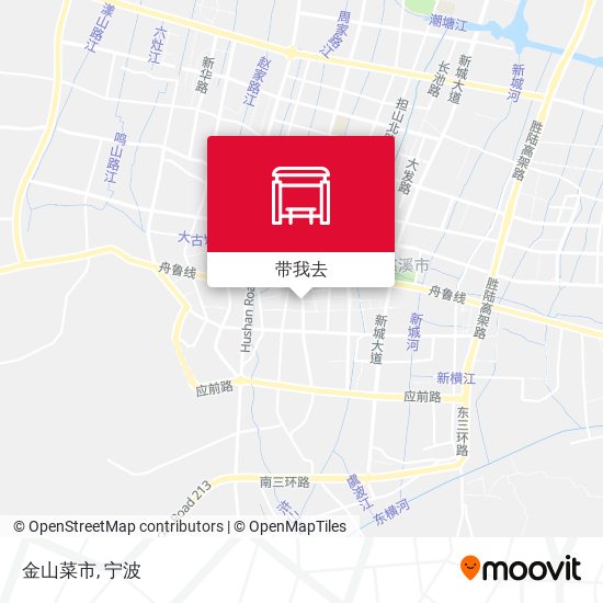 金山菜市地图