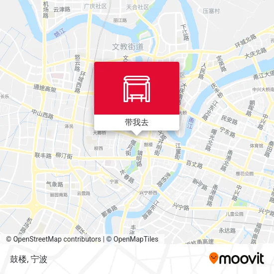 鼓楼地图