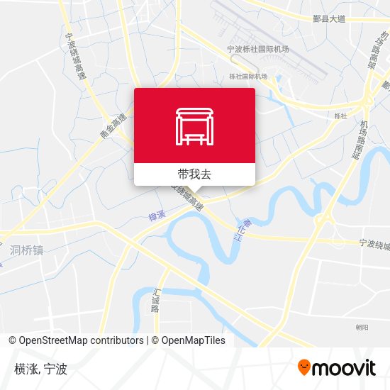 横涨地图