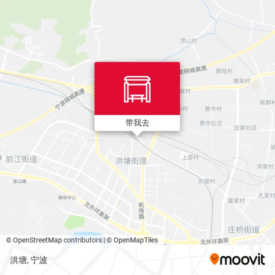 洪塘地图