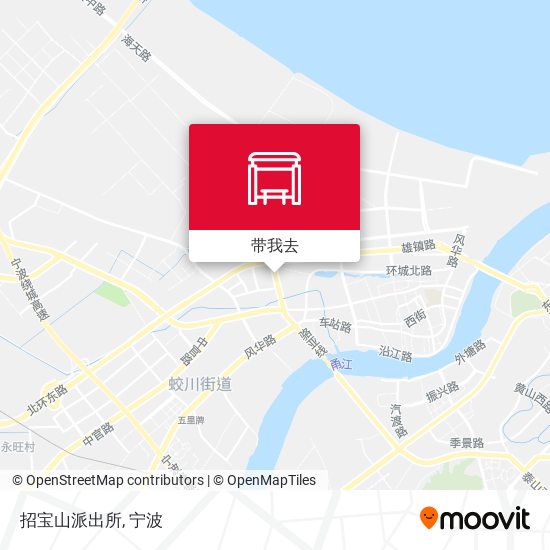 招宝山派出所地图