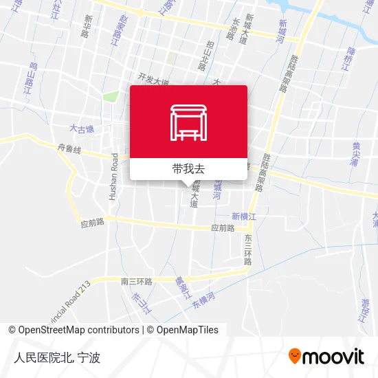 人民医院北地图