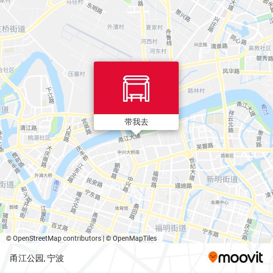 甬江公园地图