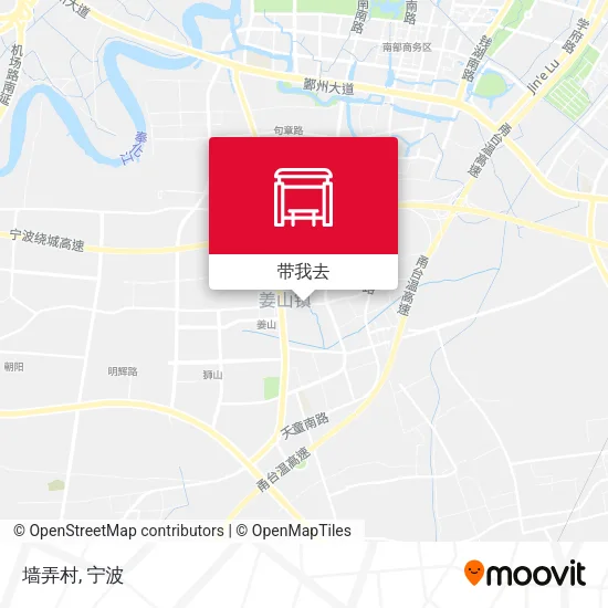 墙弄村地图