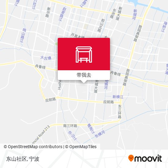 东山社区地图