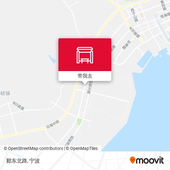 鄞东北路地图