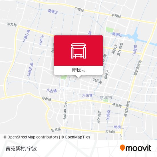 茜苑新村地图